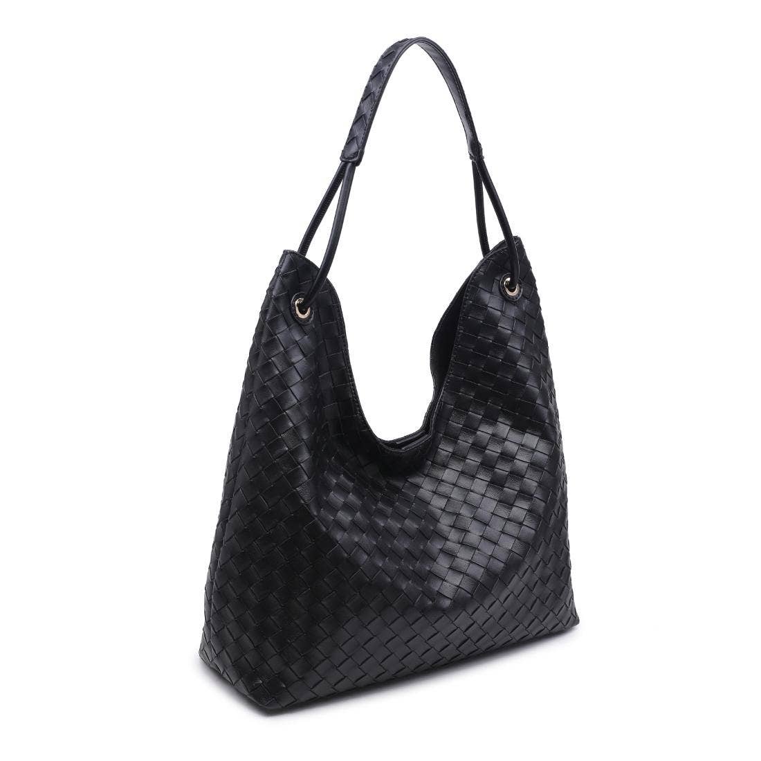 Ezia Woven Hobo Handbag