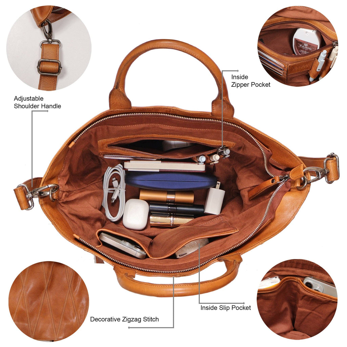 Latico Claudia Diamond Leather Crossbody Bag