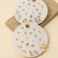 Assorted Stud And Hoop Earrings Set