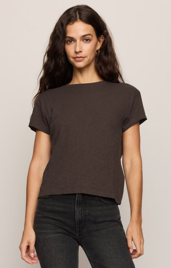 Z Supply Modern Slub Tee-Coco Bean