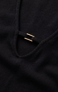 Z Supply Ginger Bodysuit-Black