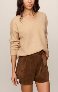 Z Supply Saddle Suede Short