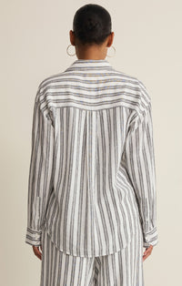 Perfect Striped Button Up