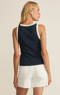 Z Supply Clarke Rib Tank -Eclipse