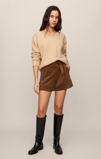 Z Supply Saddle Suede Short