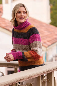 Tribal StripeChunky Knit Sweater