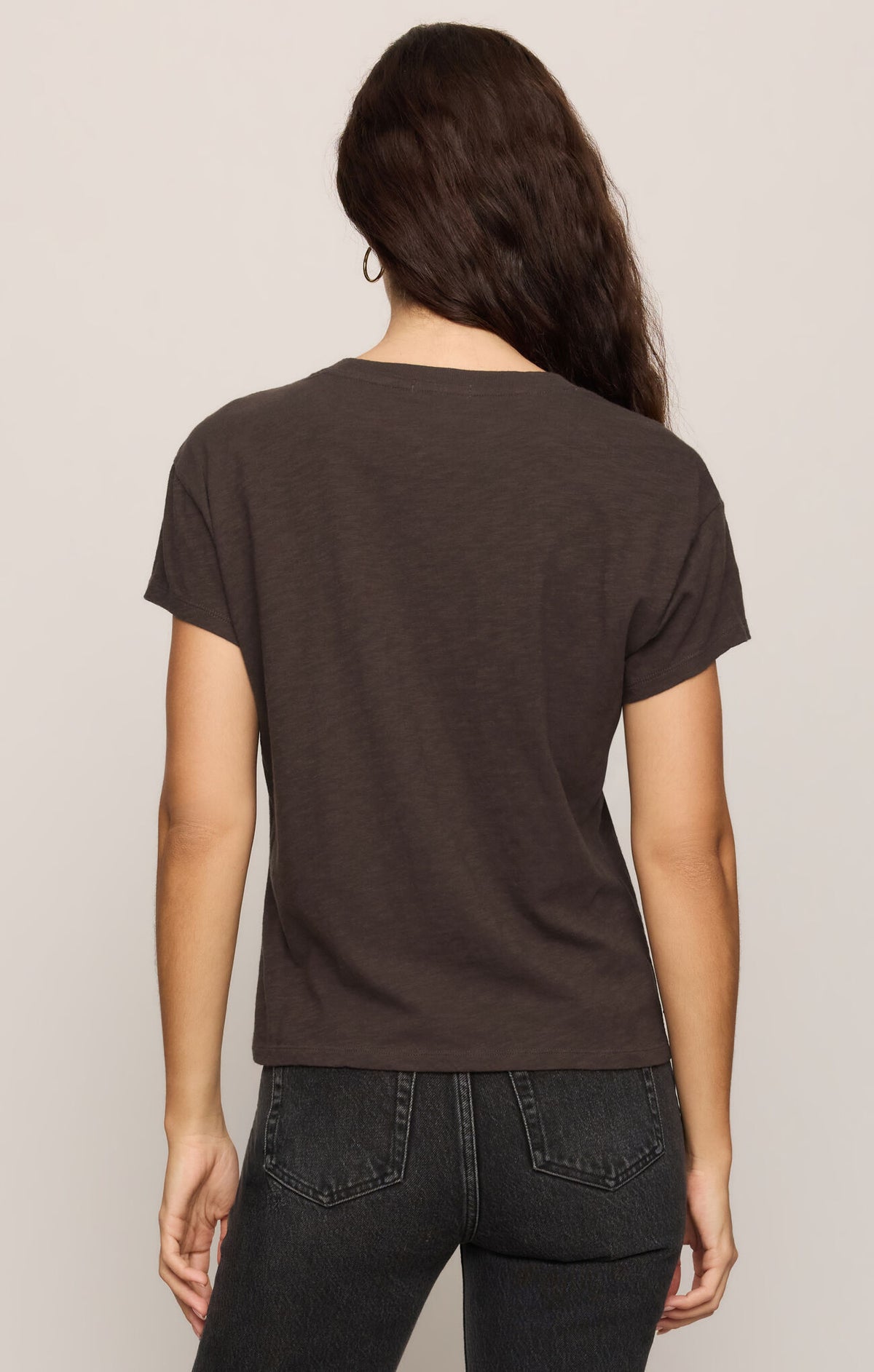 Z Supply Modern Slub Tee-Coco Bean