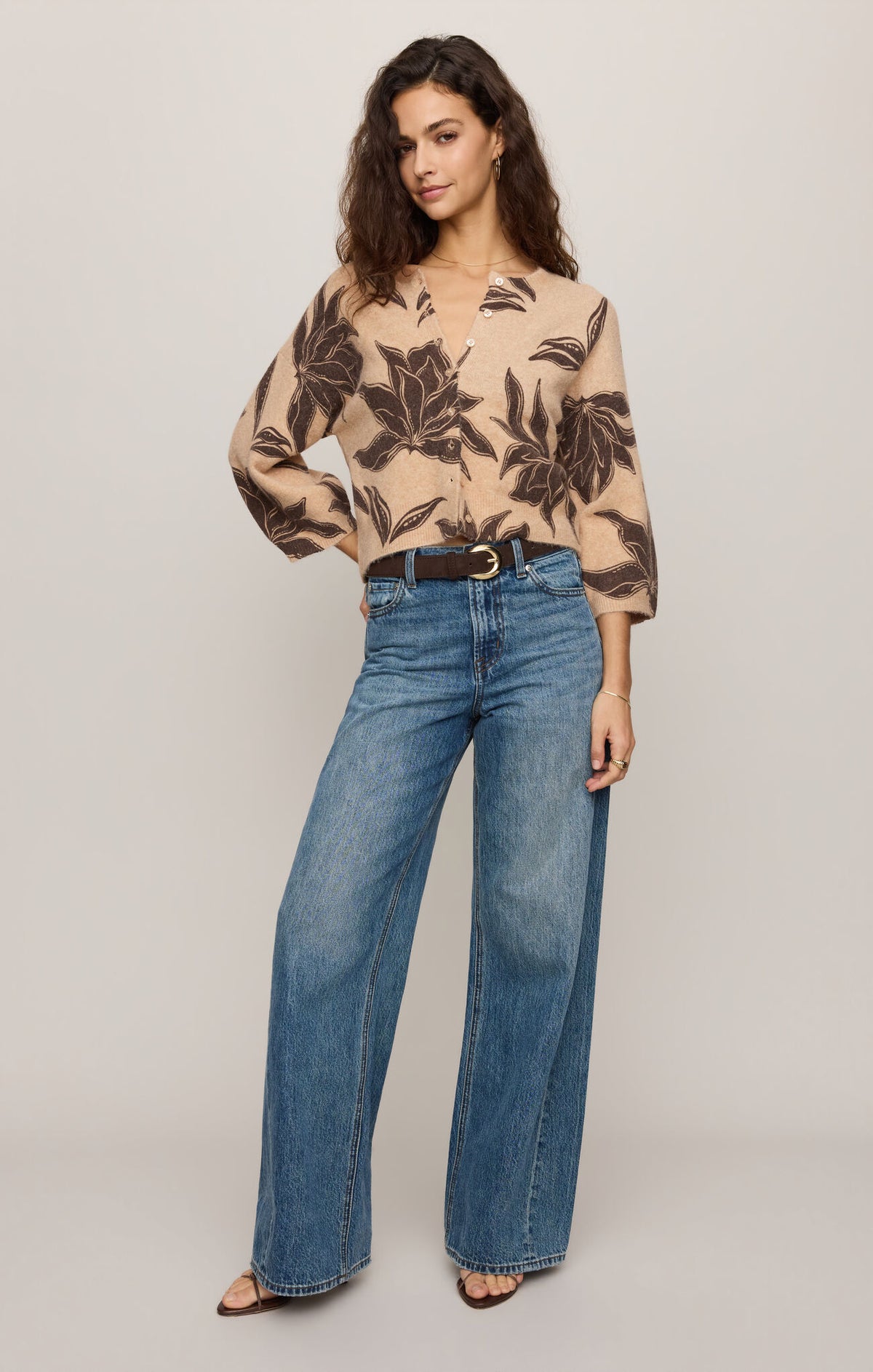 Z Supply Valor Floral Cardigan