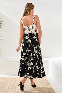 Tribal Sleeveless Combo Dress
