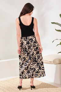 Tribal Sleeveless Maxi Dress
