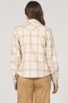 Plaid Button Front Shacket