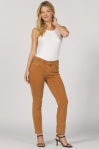 Skinny Straight Pant-Pumpkin