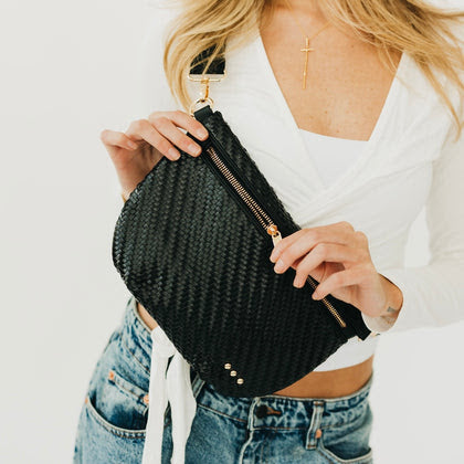 Diagonal Woven Westlyn Bum Bag