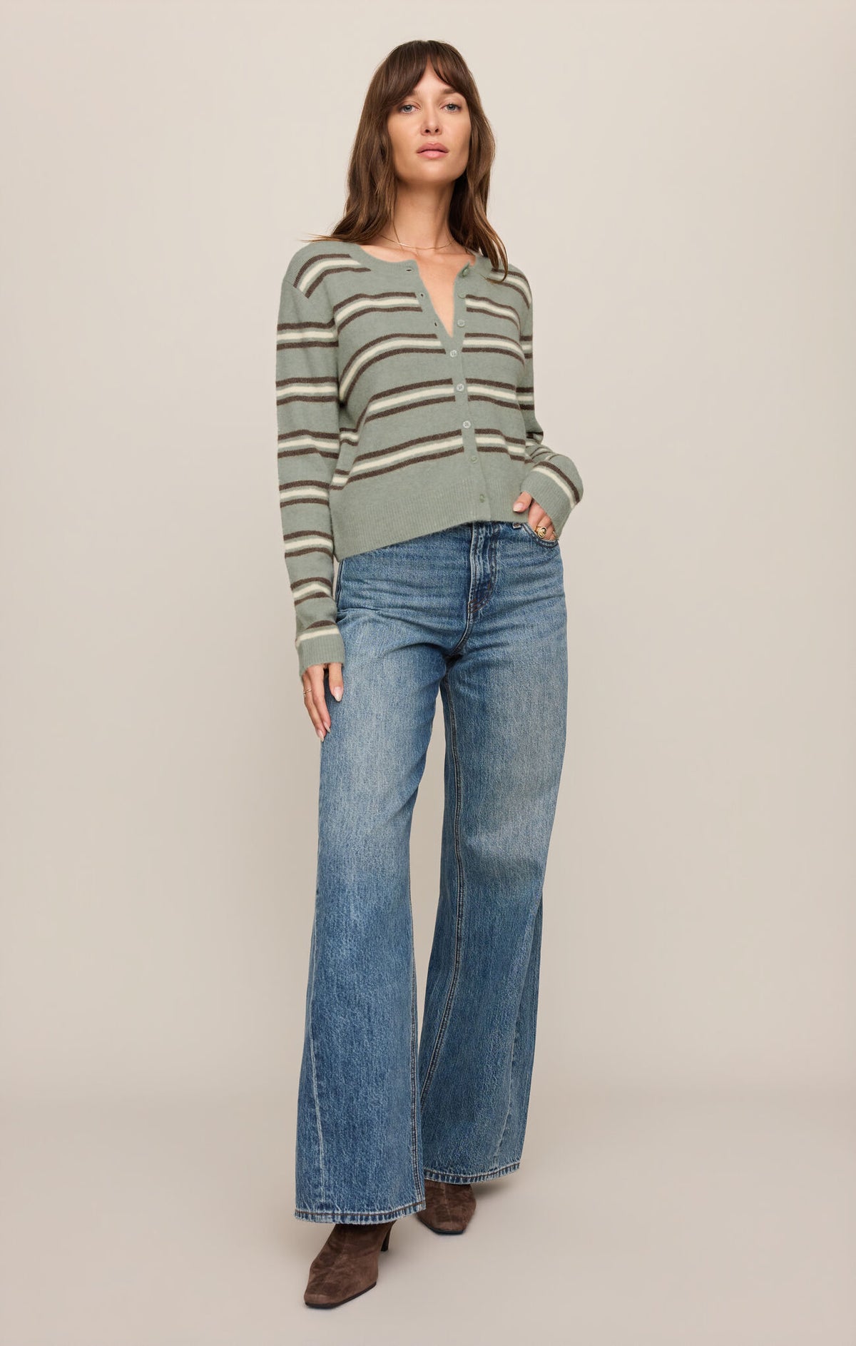 Z Supply Medina Stripe Cardigan