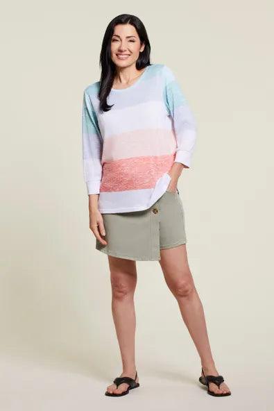 TRBL Striped Hatchi Top