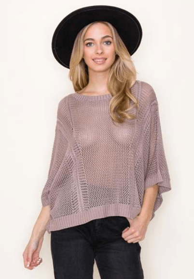 STC Crochet Kimono Sweater