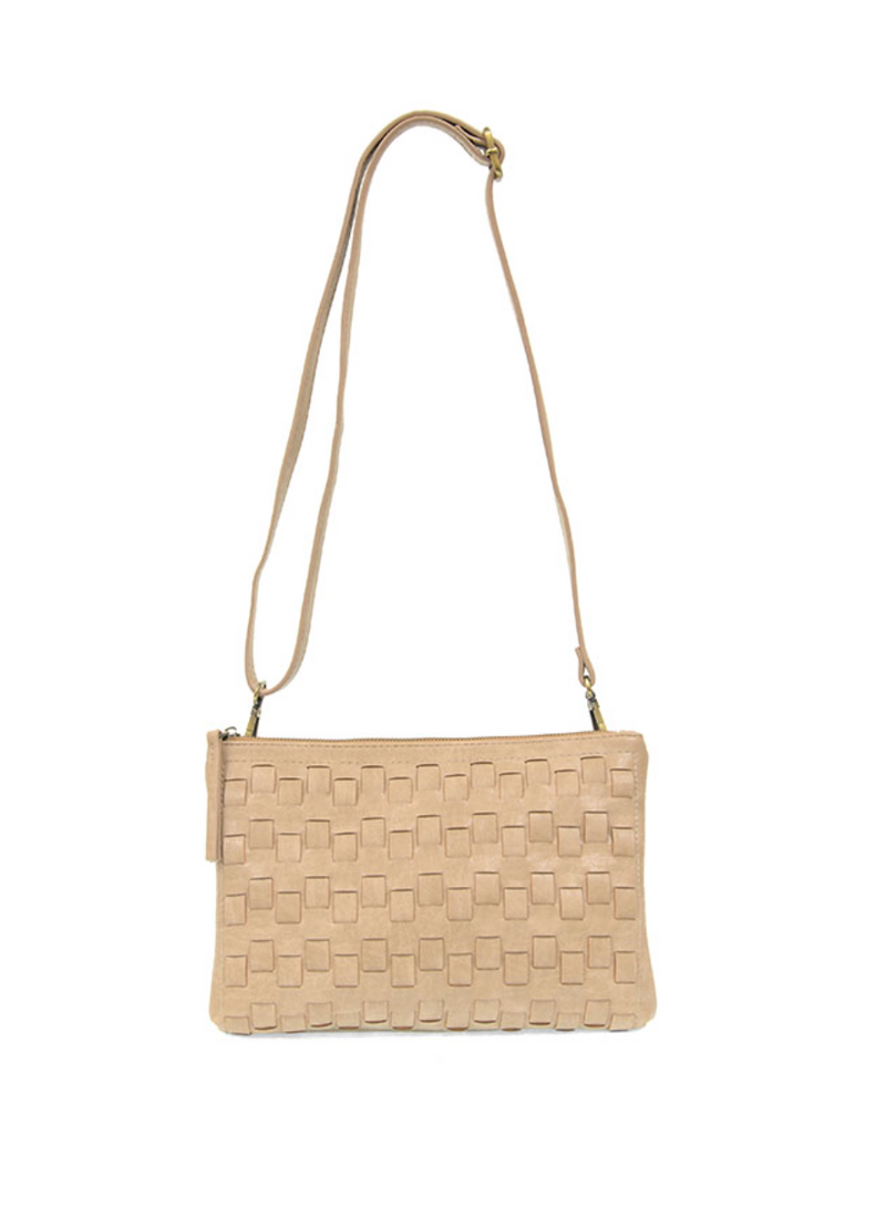 JS Quinn Woven Crossbody Clutch