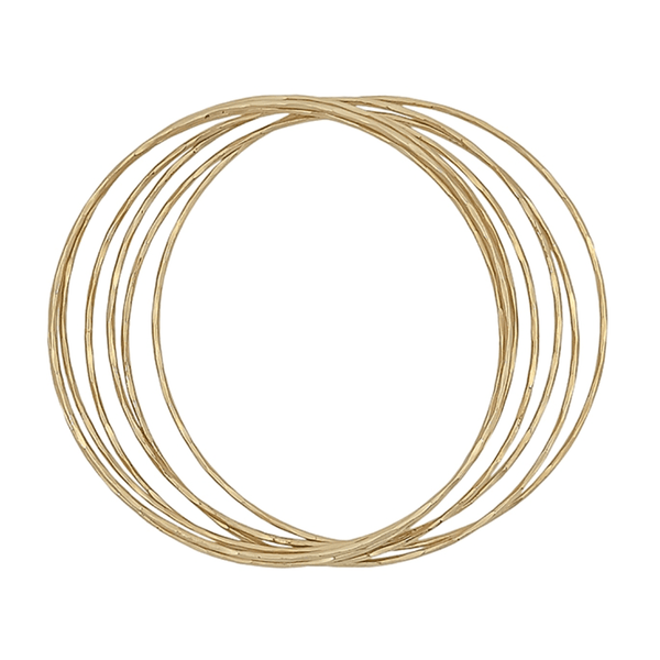 WH Set of 6 Thin Bangles