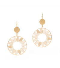 WH Crystal Circle Earring