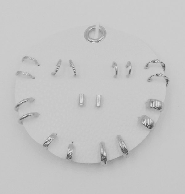 WH Set of Huggie Hoops