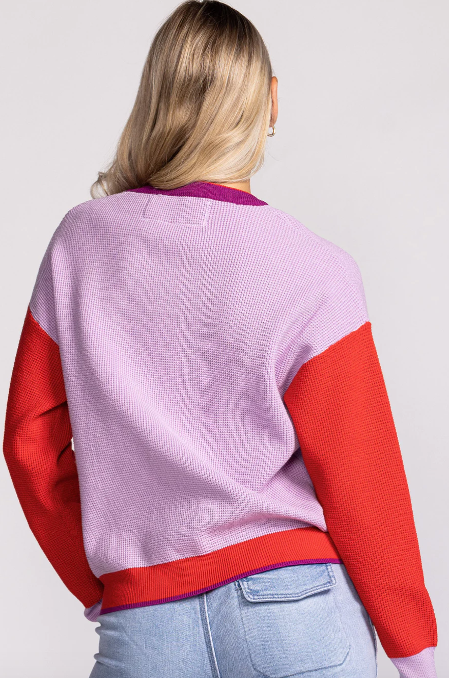 PM Color block Sweater