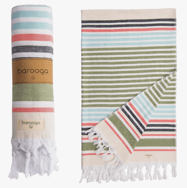 Striped Turkish Beach Towel
