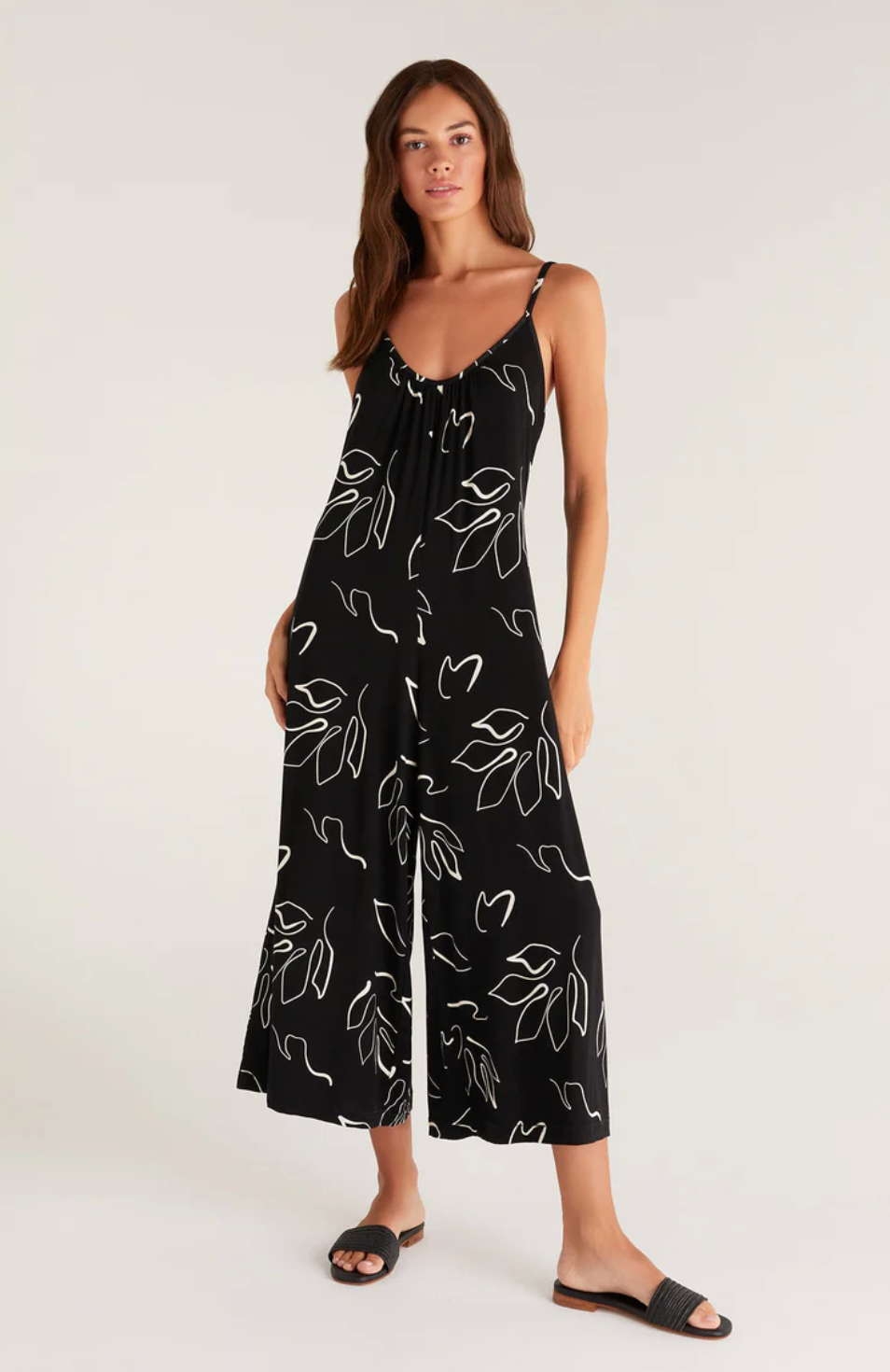 Zsup Abstract Floral Jumpsuit