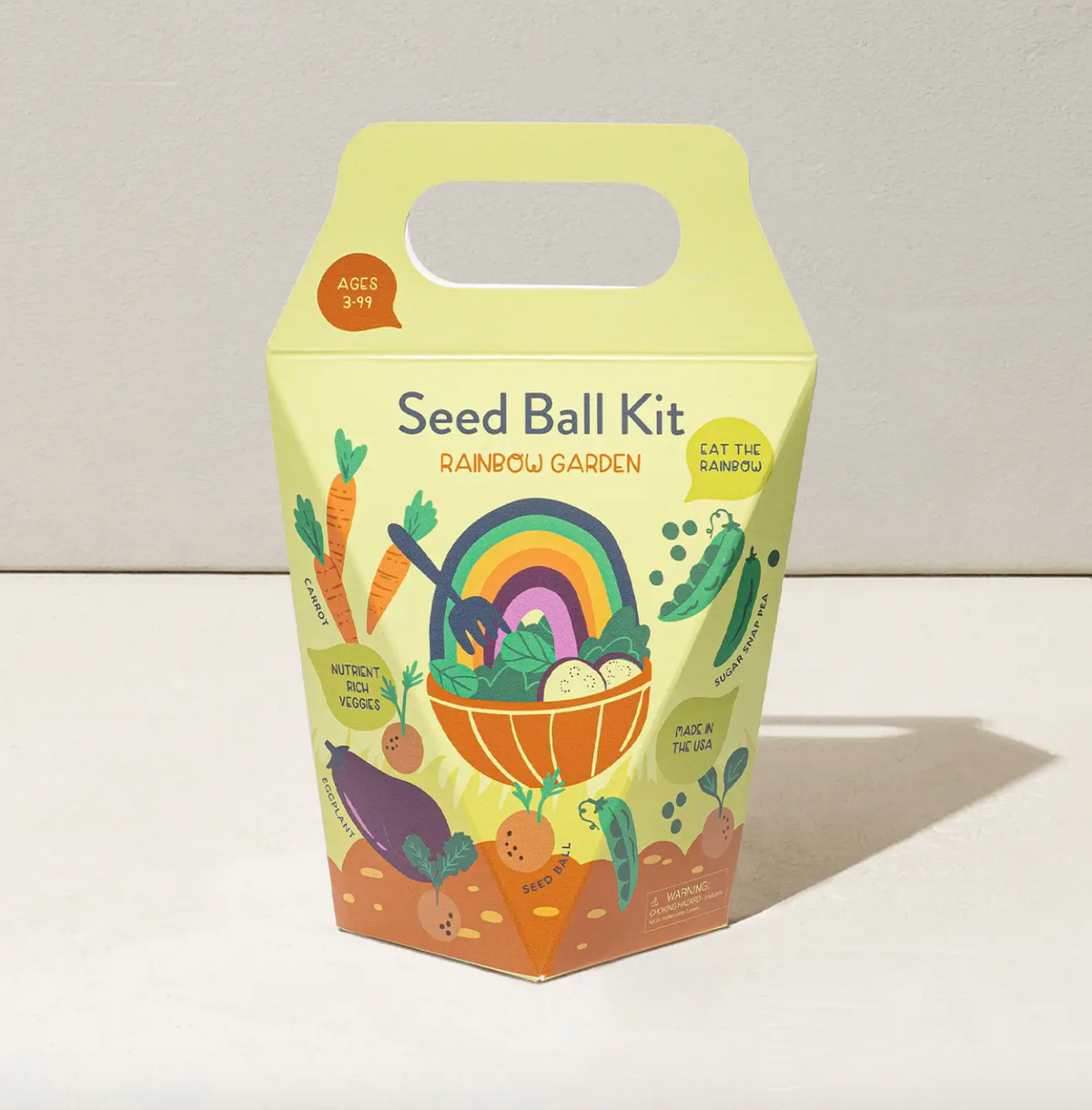 Rainbow Garden Seed Ball Kit