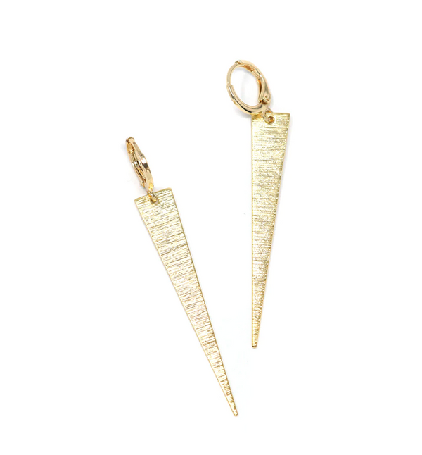 JEN Gold Spike Earrings