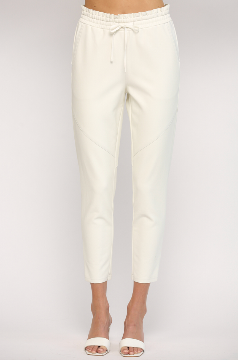 white leather pants – Fashion Agony