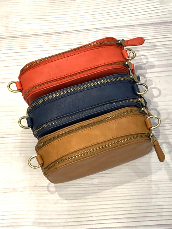 JS Layne 2xZip Mini Camera Crossbody