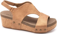 Corkys Refreshing Wedge-Brown